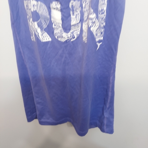 Old Navy RUN blue lg workout gym racerback - Picture 4 of 6